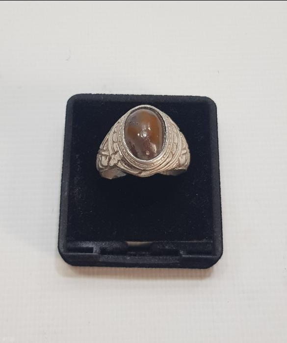 OSMANLI DÖNEMİ TEKKE İŞİ GÜMÜŞ DERVİŞ YÜZÜĞÜ