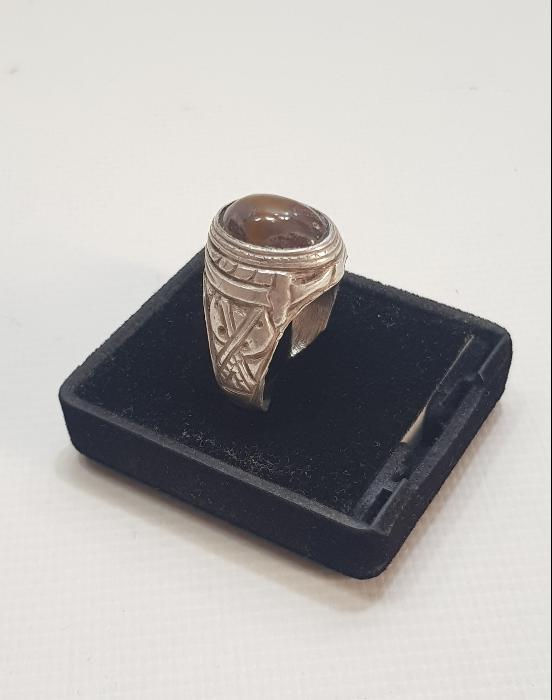 OSMANLI DÖNEMİ TEKKE İŞİ GÜMÜŞ DERVİŞ YÜZÜĞÜ