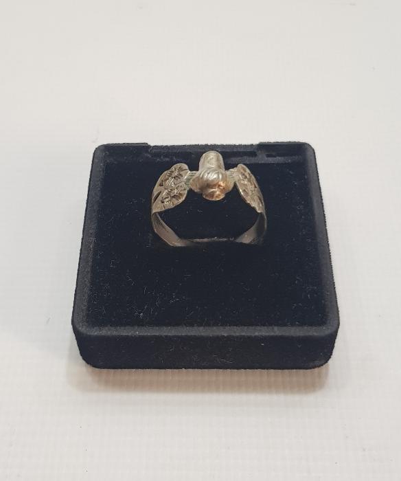 OSMANLI DÖNEMİ TEKKE İŞİ SİKKE FORMLU GÜMÜŞ YÜZÜK