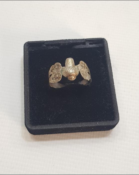 OSMANLI DÖNEMİ TEKKE İŞİ SİKKE FORMLU GÜMÜŞ YÜZÜK