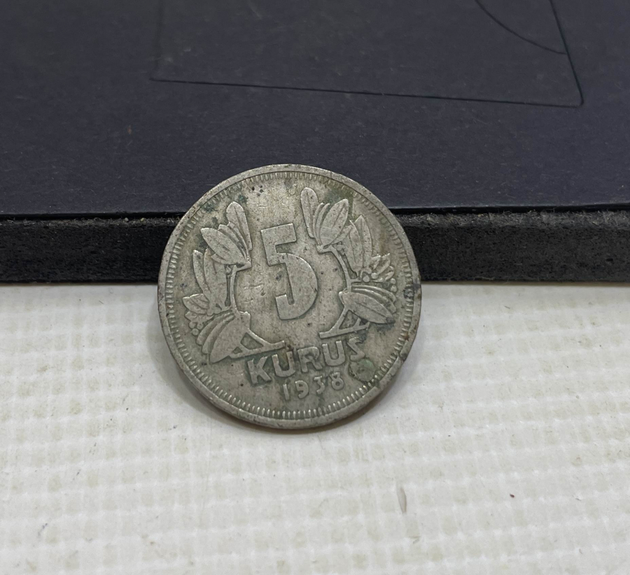 1938 5 KURUŞ