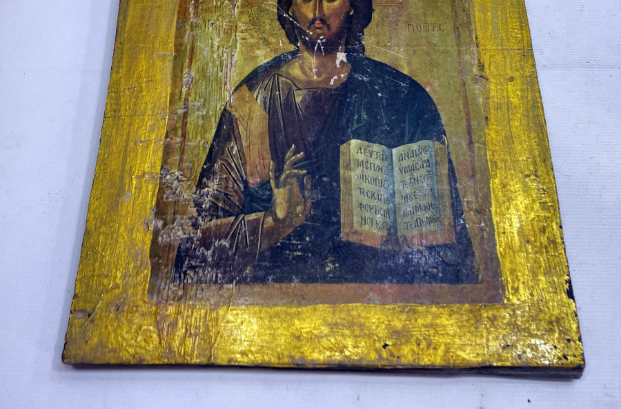 AHŞAPTAN MAMUL RUM İŞİ İKONALI DOLAP KAPAĞI