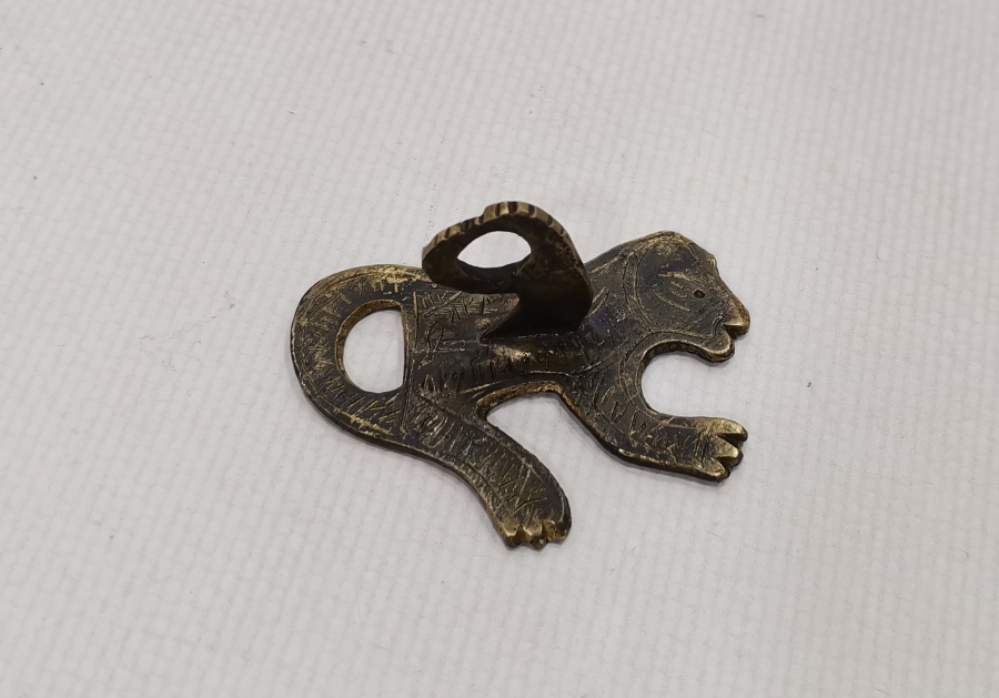 ANADOLU ASLANI FORMUNDA TEKKE İŞİ ÇOK NADİR TILSIM MÜHÜR