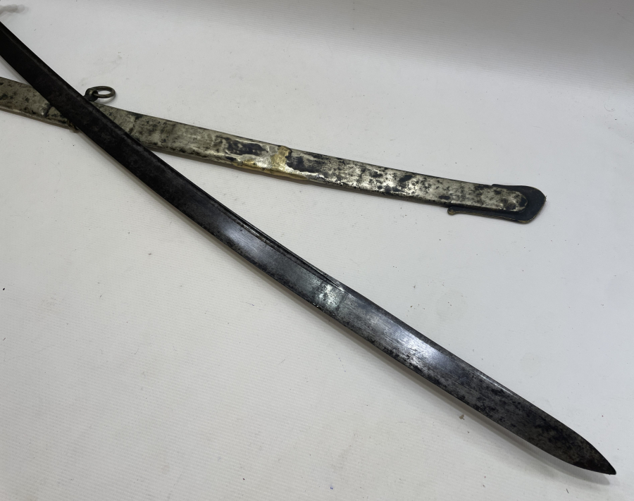 BALÇAĞI HİLALLİ OSMANLI DÖNEMİ NADİR FORMDA SÜVARİ KILICI