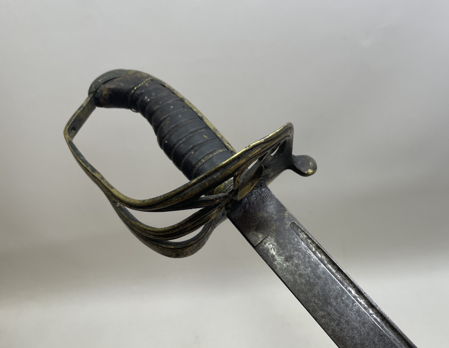 BALÇAĞI HİLALLİ OSMANLI DÖNEMİ NADİR FORMDA SÜVARİ KILICI