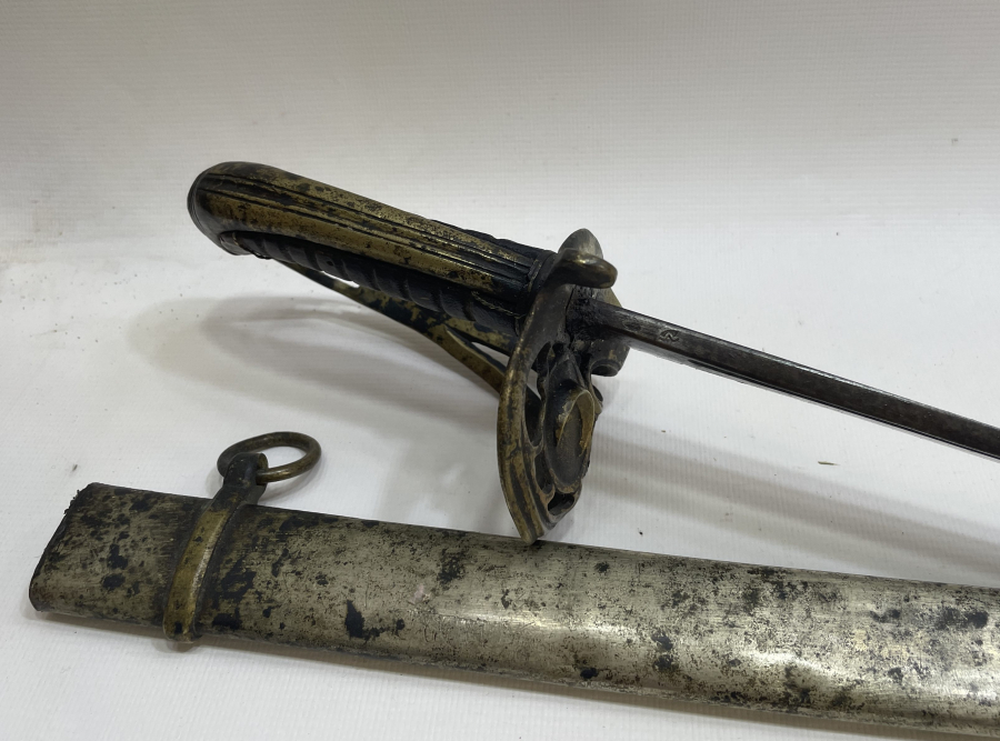 BALÇAĞI HİLALLİ OSMANLI DÖNEMİ NADİR FORMDA SÜVARİ KILICI