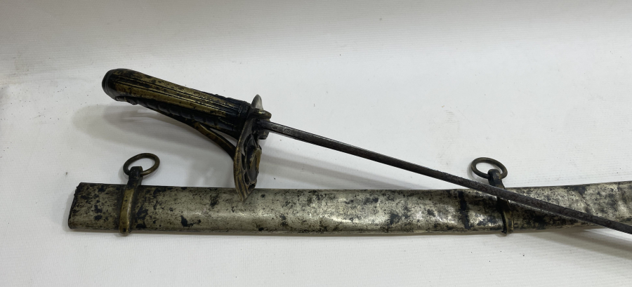 BALÇAĞI HİLALLİ OSMANLI DÖNEMİ NADİR FORMDA SÜVARİ KILICI