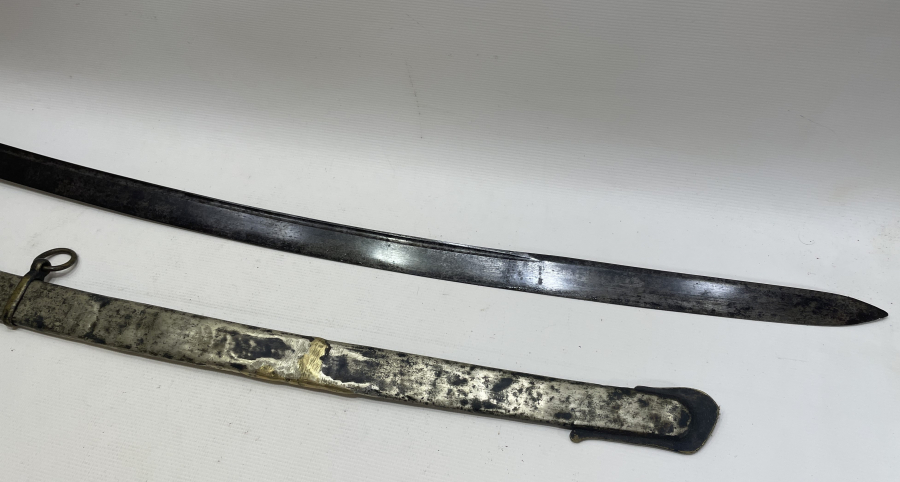 BALÇAĞI HİLALLİ OSMANLI DÖNEMİ NADİR FORMDA SÜVARİ KILICI