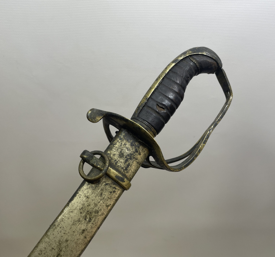 BALÇAĞI HİLALLİ OSMANLI DÖNEMİ NADİR FORMDA SÜVARİ KILICI