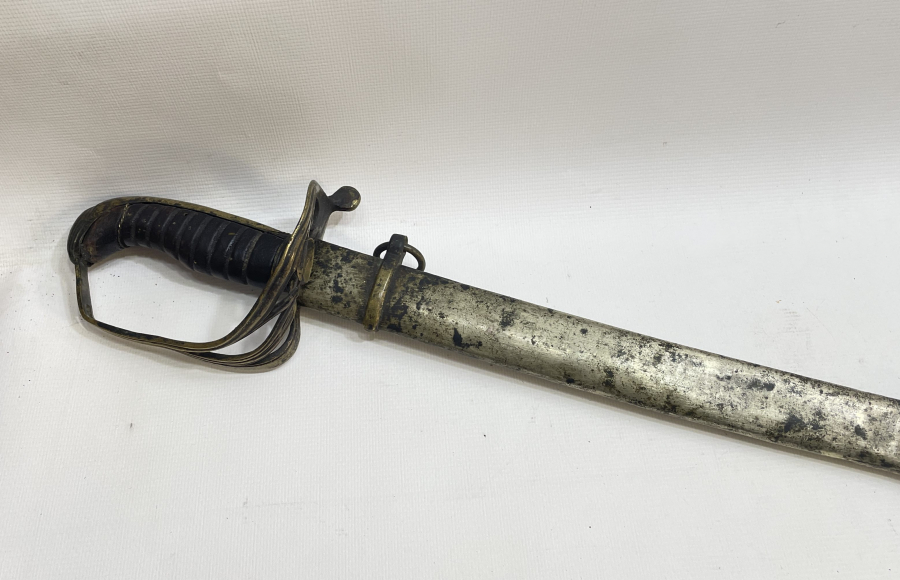 BALÇAĞI HİLALLİ OSMANLI DÖNEMİ NADİR FORMDA SÜVARİ KILICI