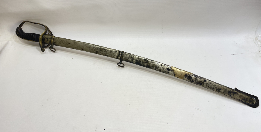 BALÇAĞI HİLALLİ OSMANLI DÖNEMİ NADİR FORMDA SÜVARİ KILICI