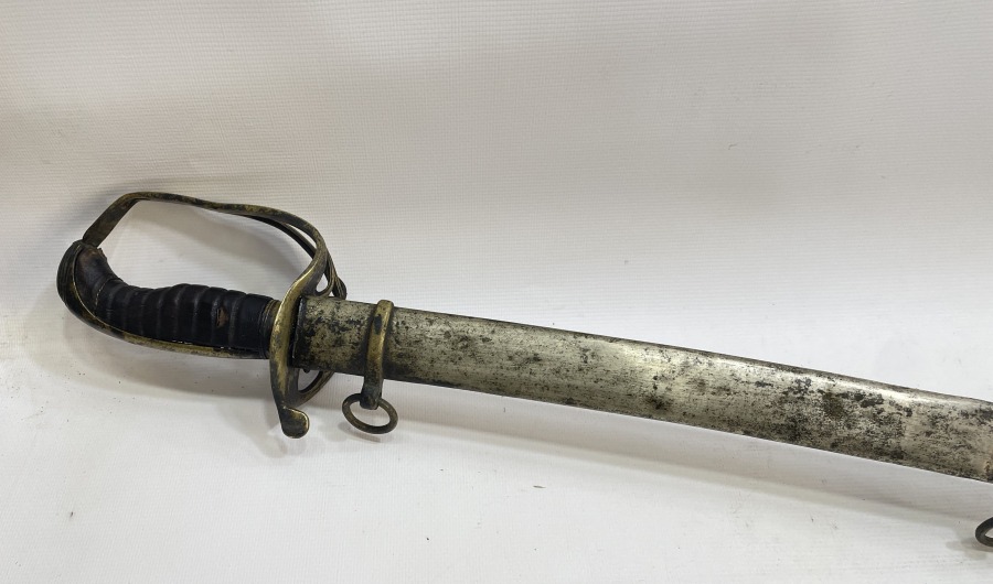 BALÇAĞI HİLALLİ OSMANLI DÖNEMİ NADİR FORMDA SÜVARİ KILICI