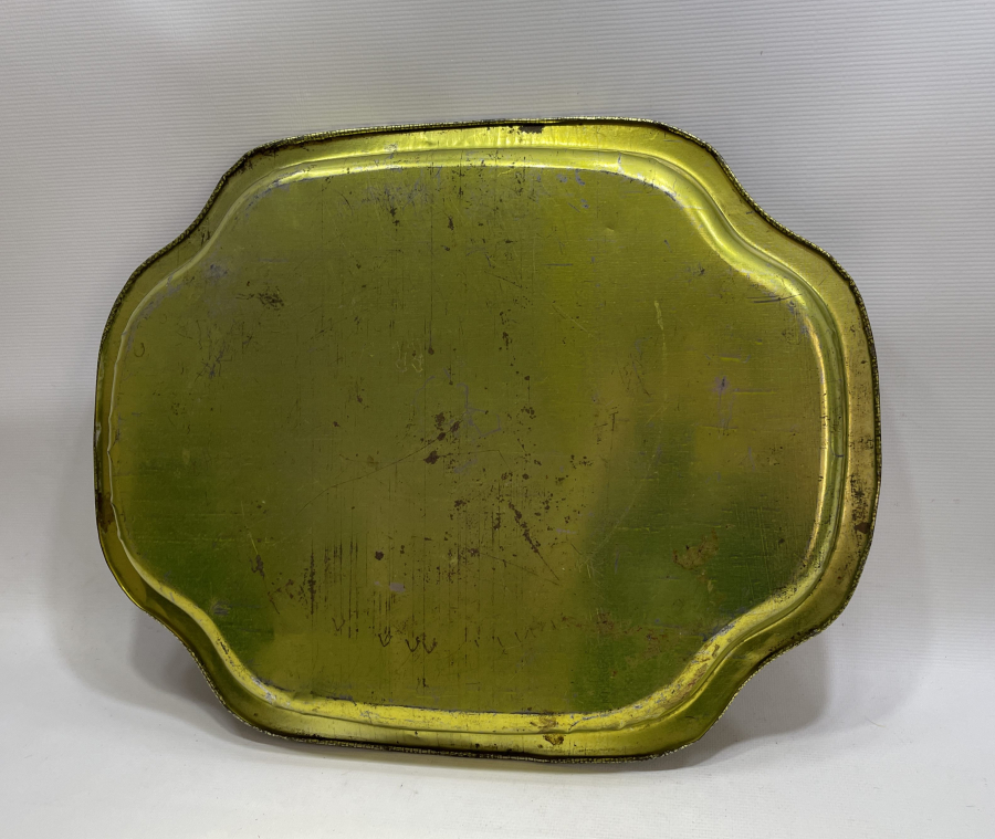 HAZRETİ MERYEM GÖRSELLİ ANTİKA TEPSİ