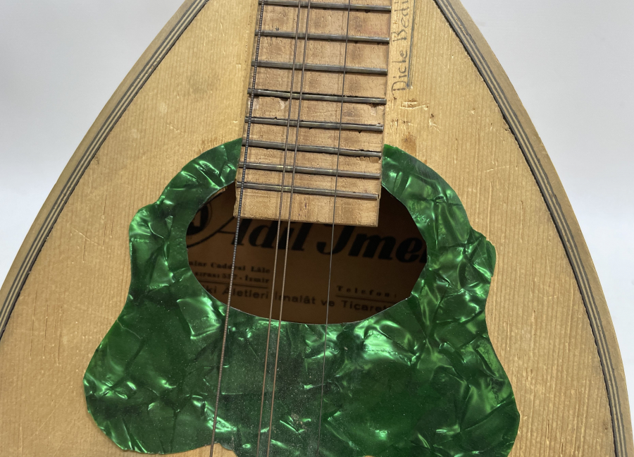 İZMİR İŞİ ANTİKA EL YAPIMI MANDOLİN