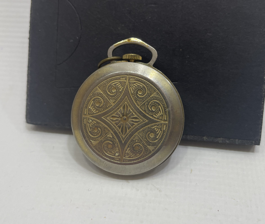 KURMALI ANTİKA KOLYE SAAT