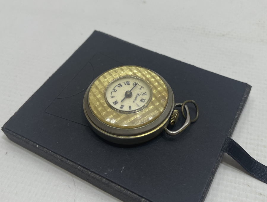 KURMALI ANTİKA KOLYE SAAT