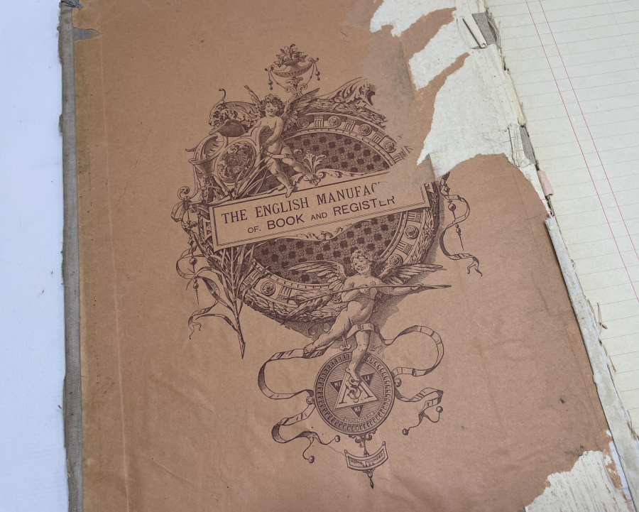 OSMANLI DÖNEMİ BÜYÜK BOY RUM İŞİ HESAP DEFTERİ