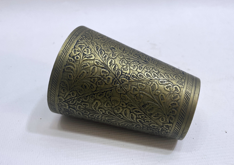 OSMANLI DÖNEMİ KALEM İŞÇİLİKLİ BARDAK