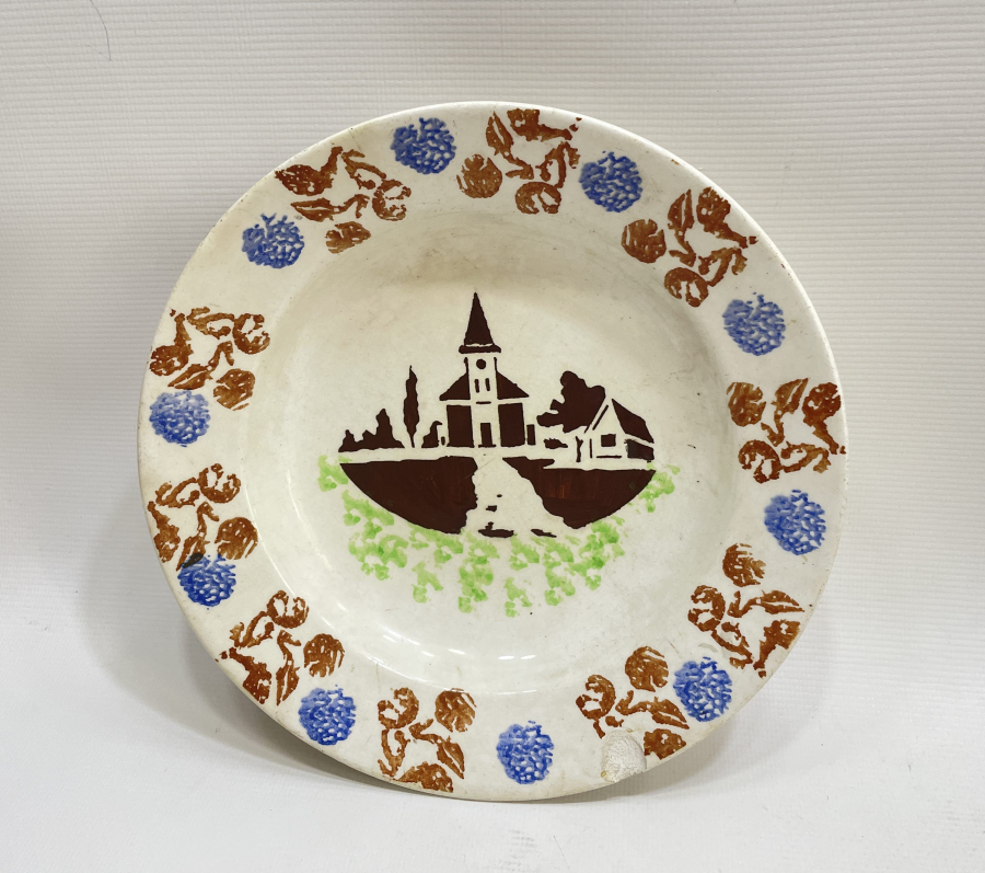 OSMANLI DÖNEMİ PORSELEN TABAK