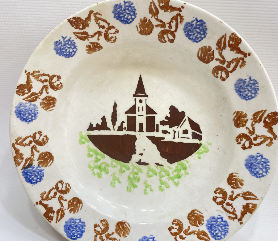 OSMANLI DÖNEMİ PORSELEN TABAK