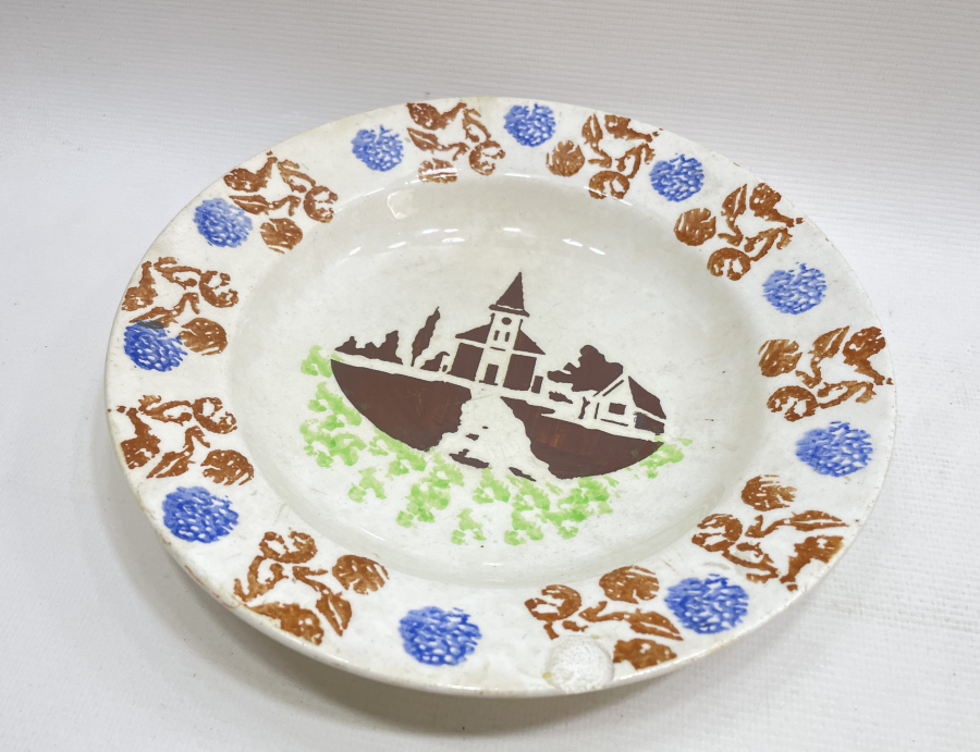 OSMANLI DÖNEMİ PORSELEN TABAK