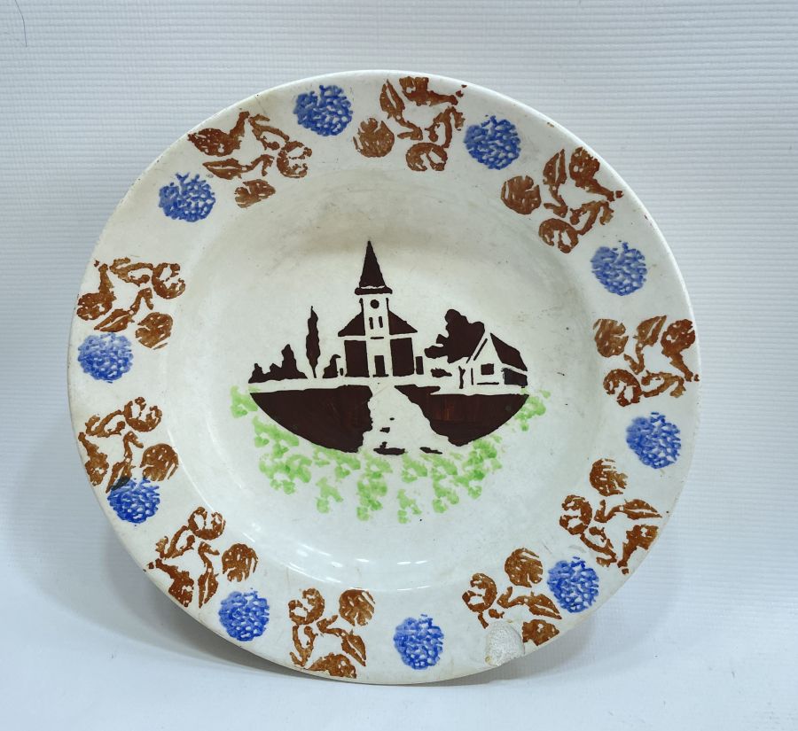 OSMANLI DÖNEMİ PORSELEN TABAK