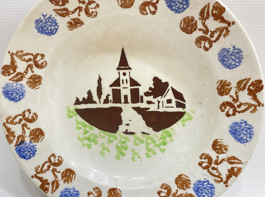 OSMANLI DÖNEMİ PORSELEN TABAK