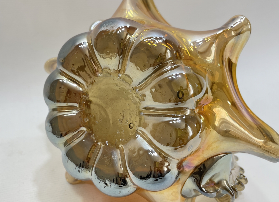 ÜFLEME CAMDAN MAMUL ÇOK NADİR BAYRAM ŞEKERLİĞİ