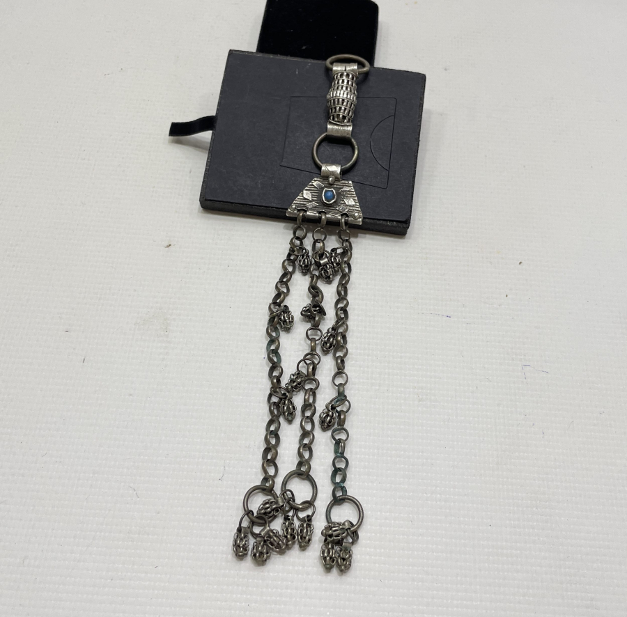 OSMANLI DÖNEMİ GÜMÜŞ SEYMEN İŞİ KÖSTEK SALLAMASI