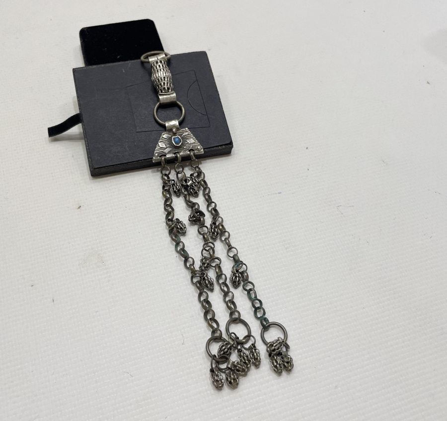 OSMANLI DÖNEMİ GÜMÜŞ SEYMEN İŞİ KÖSTEK SALLAMASI