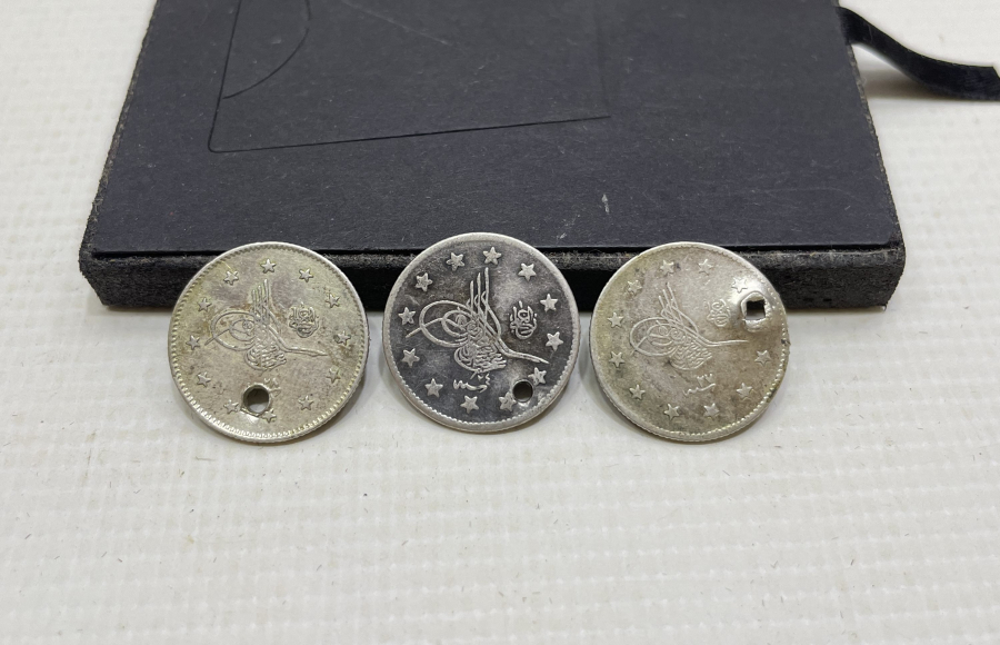 ABDÜLHAMİD HAN DÖNEMİ GÜMÜŞ 2 KURUŞ LOTU