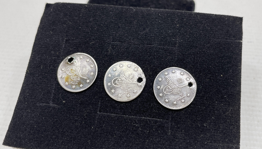 ABDÜLHAMİD VE MEHMED REŞAD HAN DÖNEMİ GÜMÜŞ 1 KURUŞ LOTU