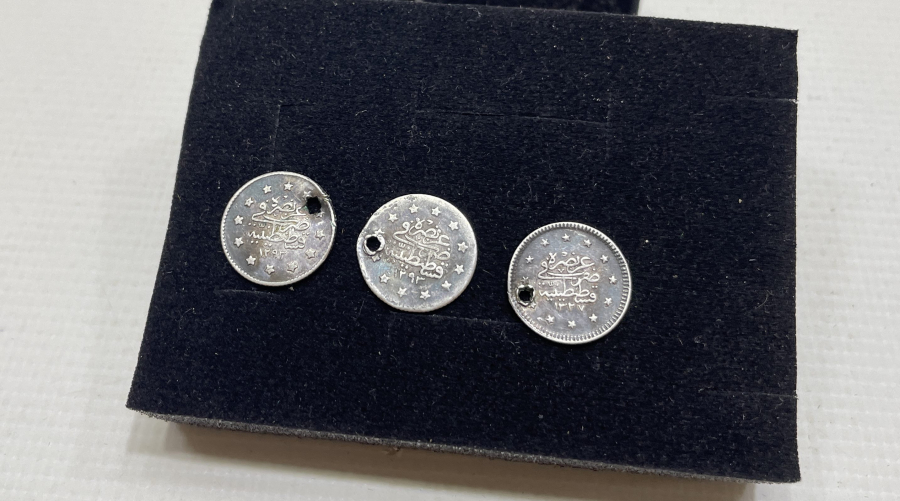 ABDÜLHAMİD VE MEHMED REŞAD HAN DÖNEMİ GÜMÜŞ 1 KURUŞ LOTU