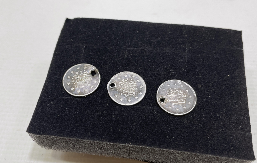 ABDÜLHAMİD VE MEHMED REŞAD HAN DÖNEMİ GÜMÜŞ 1 KURUŞ LOTU