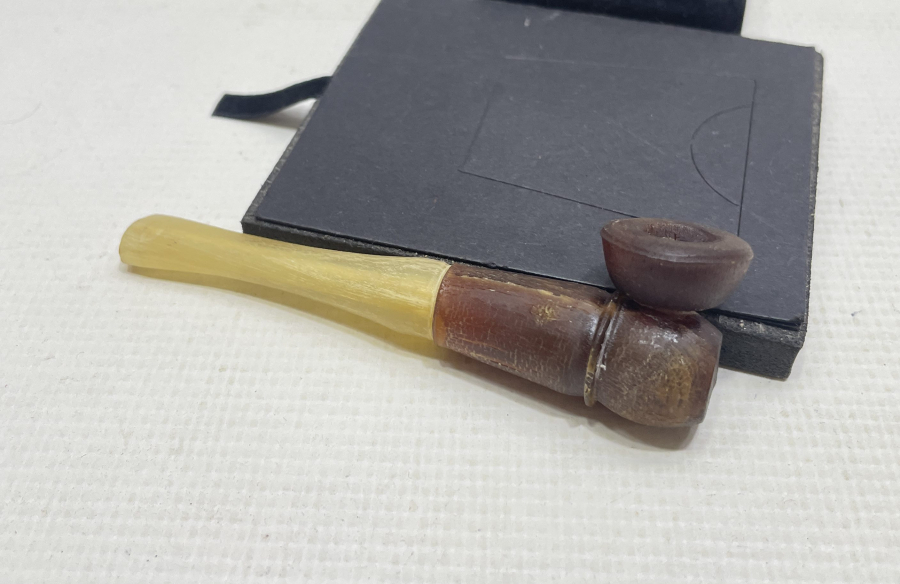 BOYNUZDAN MAMUL OSMANLI DÖNEMİ SİGARA AĞIZLIĞI