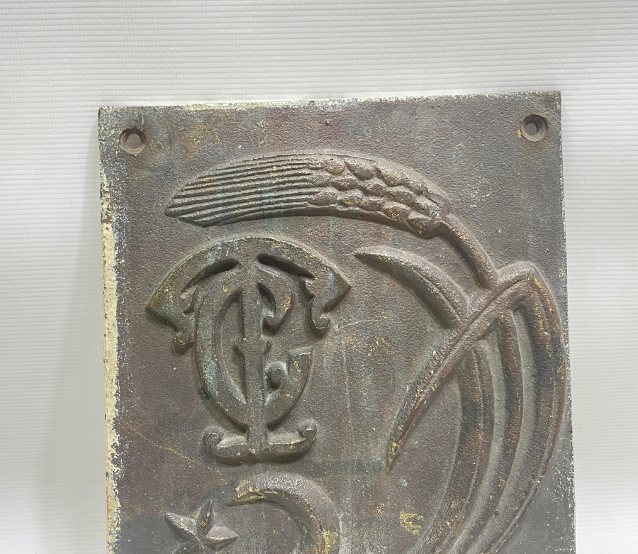 CUMHURİYET BAŞLARI ÇOK NADİR SINIR TABELASI