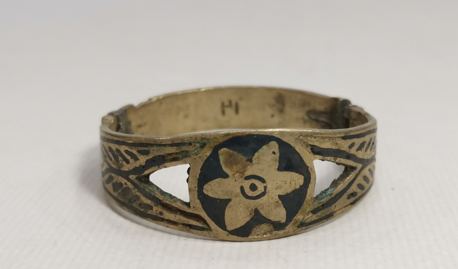 İÇİ OSMANLICA YAZILI SAVATLI VAN İŞİ NADİR BİLEKLİK