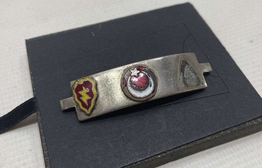 KORE SAVAŞI TÜRK TUGAYI NADİR GÜMÜŞ BİLEKLİK