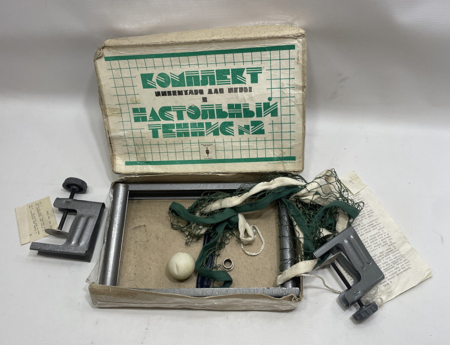 ORJİNAL KUTUSUNDA PİNPON TAKIMI