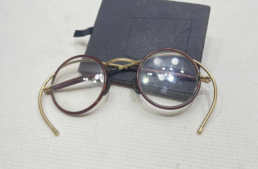 OSMANLI DÖNEMİ ALTIN KAPLAMA TÜCCAR GÖZLÜĞÜ