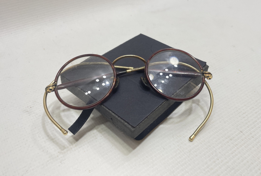 OSMANLI DÖNEMİ ALTIN KAPLAMA TÜCCAR GÖZLÜĞÜ