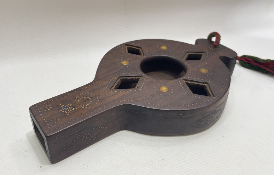 OSMANLI DÖNEMİ AY YILDIZLI NADİR AHŞAP KAHVE SOĞUDANI