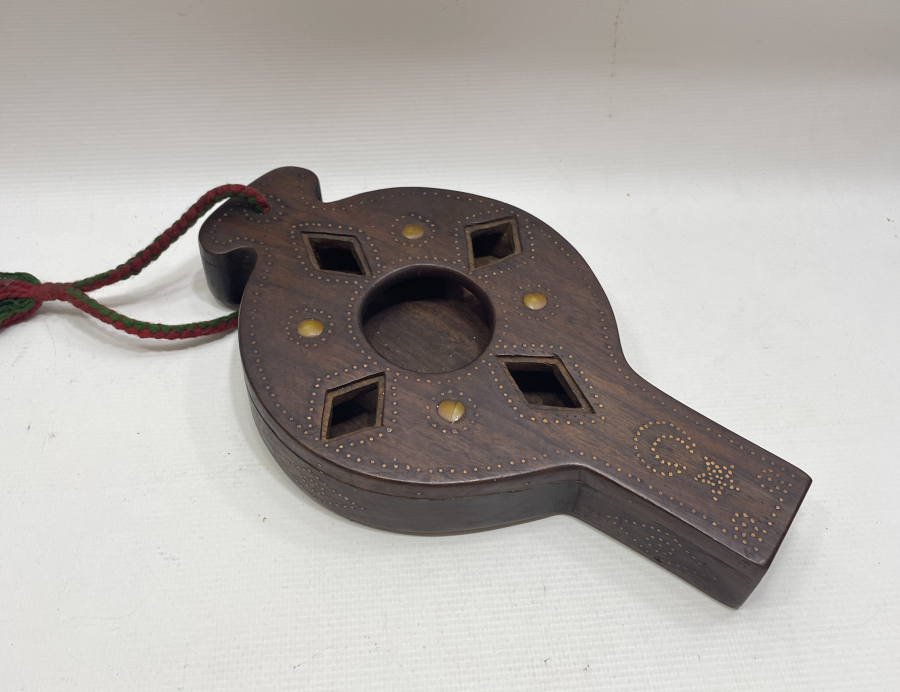 OSMANLI DÖNEMİ AY YILDIZLI NADİR AHŞAP KAHVE SOĞUDANI