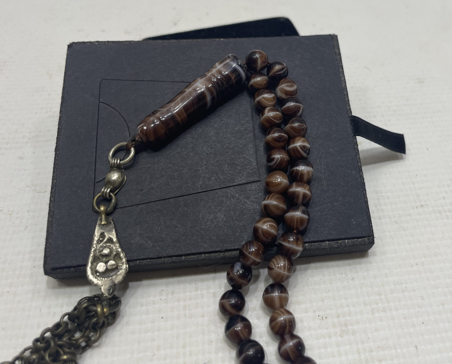 OSMANLI DÖNEMİ ÇOK NADİR BEYKOZ İŞİ NAMAZ TESPİHİ