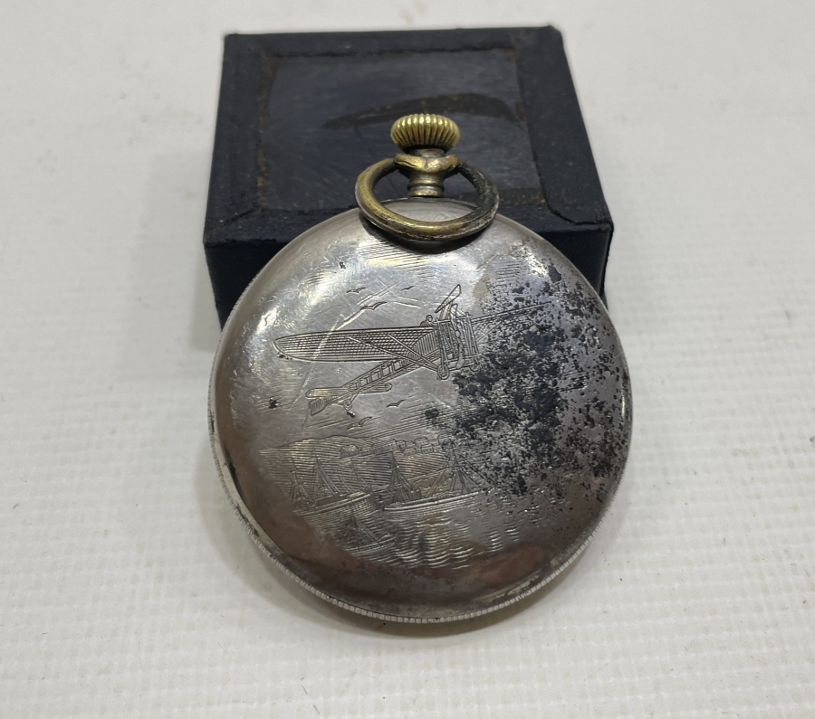 OSMANLI DÖNEMİ ÇOK NADİR TEYYARECİ SAATİ - PİLOT SAATİ