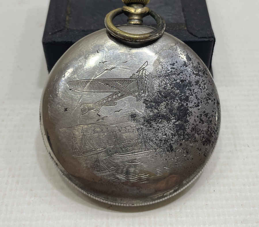 OSMANLI DÖNEMİ ÇOK NADİR TEYYARECİ SAATİ - PİLOT SAATİ