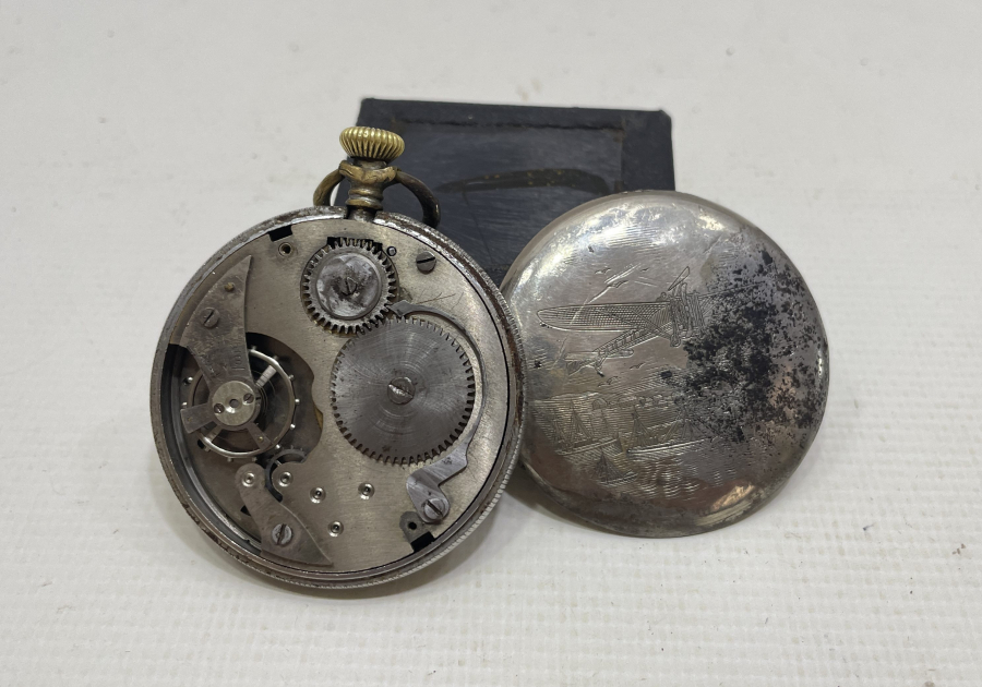 OSMANLI DÖNEMİ ÇOK NADİR TEYYARECİ SAATİ - PİLOT SAATİ