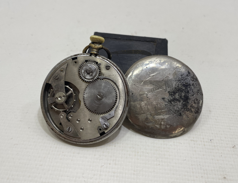 OSMANLI DÖNEMİ ÇOK NADİR TEYYARECİ SAATİ - PİLOT SAATİ