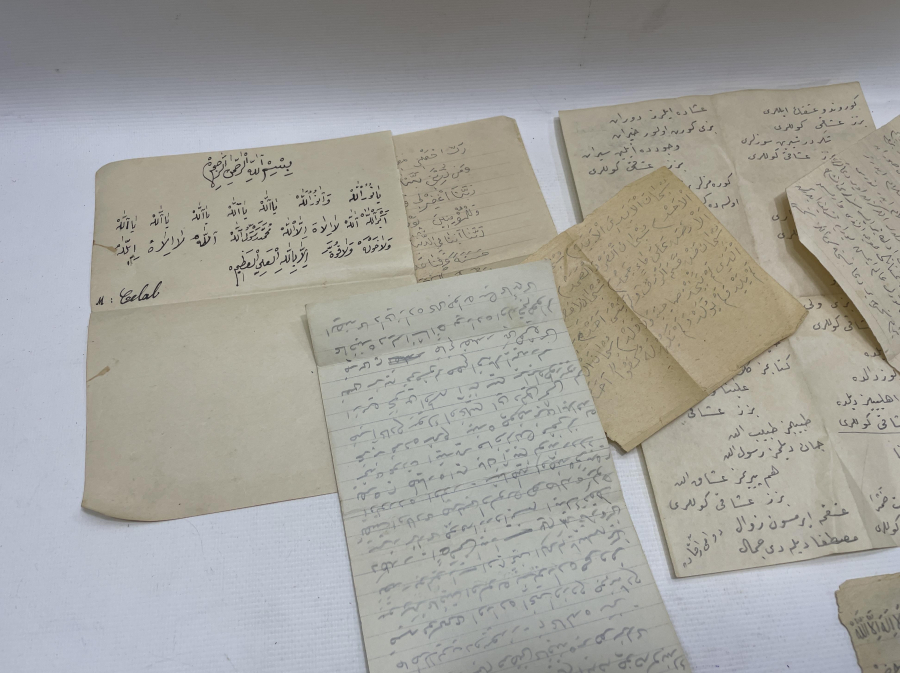 OSMANLI DÖNEMİ EL YAZMA EVRAK LOTU