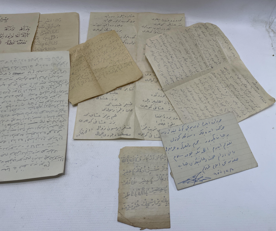 OSMANLI DÖNEMİ EL YAZMA EVRAK LOTU